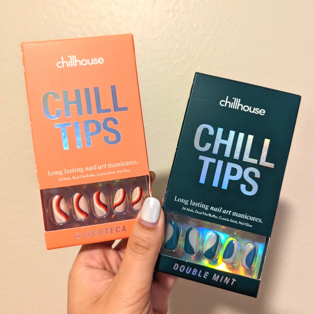 Chill Tips Nail Art Discoteca & Double Mint (2-pack)